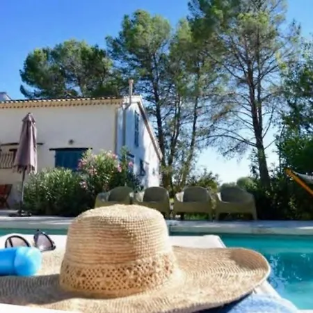 La Bastide Blanche Magnifique 5 Etoiles 5 Et Piscine Privee Sur 6500 M * Lorgues